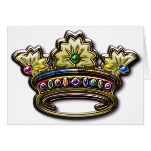 Königliche jeweled Krone