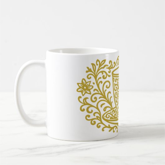 Königliche Kaffeetasse mit Luxus-Klassik-Tasse, 33 (Links)