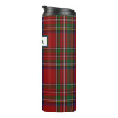 Königliche karierte kundenspezifische thermische thermosbecher (Nach rechts gedreht)