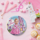 Königliche Karikatur 4. Geburtstag Pappteller (Party)