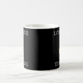 Königliche Karl-III-Krönungsfeier Keepake Memo Kaffeetasse (Mittel)