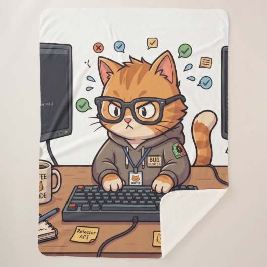 Königliche Katze Sherpadecke (Vorderseite)