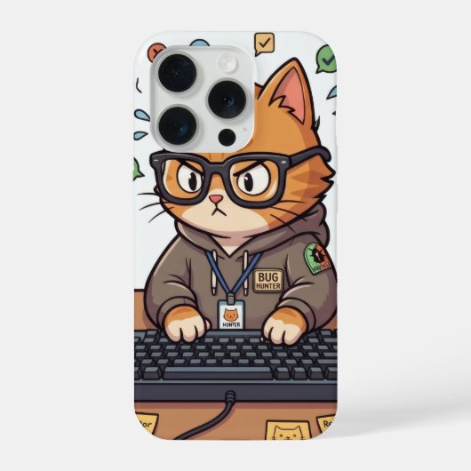 Königliche Katzen-Handyhülle iPhone Hülle (Rückseite)