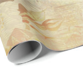 Königliche Königin Bee Ephemera Decoupage Geschenkpapier (Rolleneckpunkt)