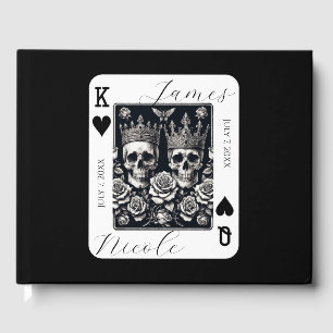 Königliche Königin & Königin der Herzen Skulls & R Gästebuch
