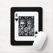 Königliche Königin & Königin der Herzen Skulls & R Mousepad (Mit Mouse)