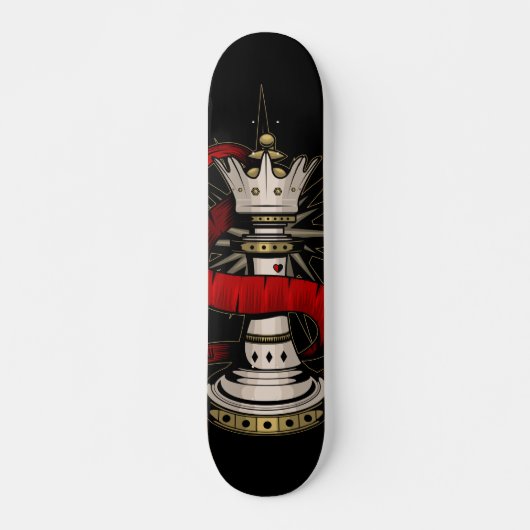 Königliche Königin Skateboard (Vorne)
