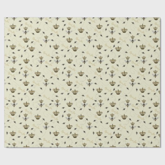 Königliche Königliche Königin Geschenkpapier (Flach)