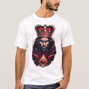 Königliche Königskronen-Grafik-T-Shirts für Männer T-Shirt