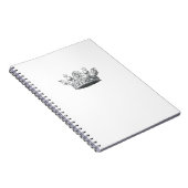 Königliche Krone Notizblock (Rechte Seite)