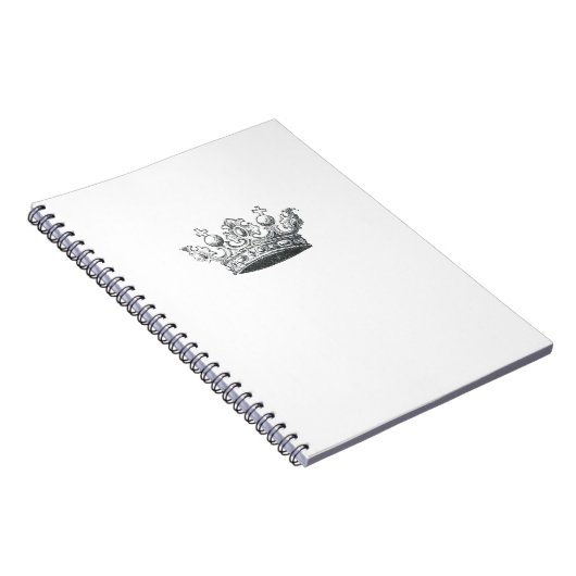 Königliche Krone Notizblock (Rechte Seite)