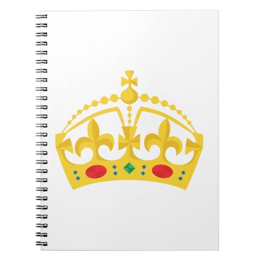 Königliche Krone Notizblock (Vorderseite)