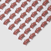 Königliche Krone Seidenpapier (Detail)