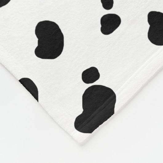 Königliche Kronen-Dalmatiner-Stellen u. Name Fleecedecke (Ecke)