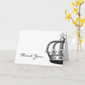 Königliche Kronen-Gruß-Karte Karte (Gelbe Blume)