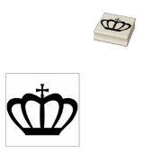 königliche Kronkunst Briefmarke Gummistempel (Stempel)