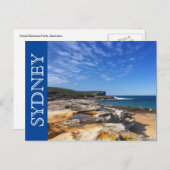 Königliche Küste Postkarte (Vorne/Hinten)