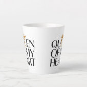 Königliche Liebe Milchtasse (Vorderseite)