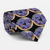 Königliche Lila Trauben Krawatte (Gerollt)