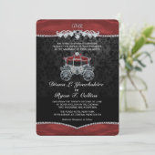 Königliche Märchen-Einladung Einladung (Stehend Vorderseite)