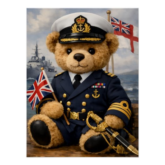 Königliche Marine Richard Poster (Vorderseite)