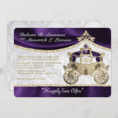 Königliche Messe Einladung (Vorne/Hinten)