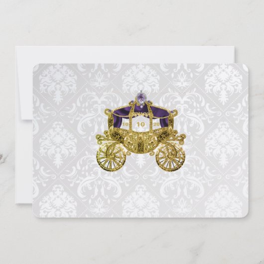 Königliche Messe Einladung (Rückseite)