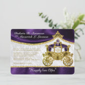 Königliche Messe Einladung (Stehend Vorderseite)