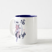 Königliche Milch-Tee-Tasse Zweifarbige Tasse (Vorderseite Links)