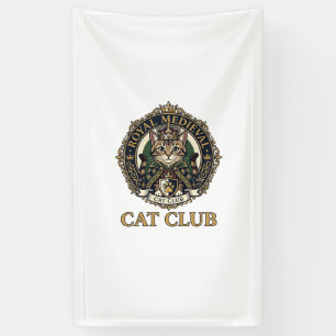Königliche mittelalterliche Katze Katzen-Vater-Ges Banner