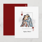 Königliche Paarkarte Postkarte (Vorne/Hinten)