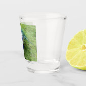 Königliche Pfauenpower Schnapsglas (Rechts)