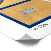 Königliche Poster, Prints und Rahmen Poster (Ecke)