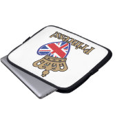 Königliche Preise Laptopschutzhülle (Vorne Knopf)