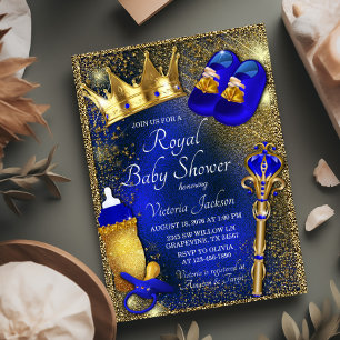 Königliche Prinz-Baby-Party Einladung