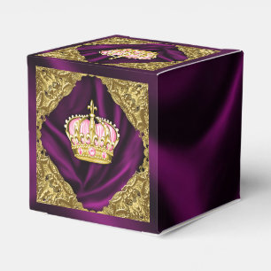 Königliche Prinzessin Baby Shower Geschenkschachtel