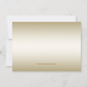 Königliche Prinzessin Birthday Party Einladung (Rückseite)