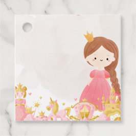 Königliche Prinzessin Birthday Party Geschenkanhänger