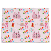 Königliche Prinzessin Birthday Party Große Geschenktüte (Vorderseite)