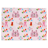 Königliche Prinzessin Birthday Party Große Geschenktüte (Rückseite)