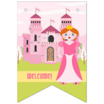 Königliche Prinzessin Geburtstagsfeier Girlande Fl