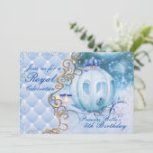 Königliche Prinzessin Geburtstagsparty Einladungen (Stehend Vorderseite)