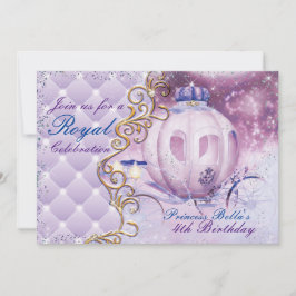 Königliche Prinzessin Geburtstagsparty Einladungen