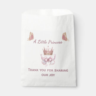 Königliche Prinzessin Rosa Gold Geschenktüte Geschenktütchen