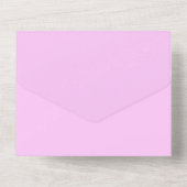 Königliche Prinzessin Sweet 16 All In One Einladung (Rückseite)