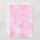 Königliche Prinzessin zum Geburtstag Einladung (Rückseite)