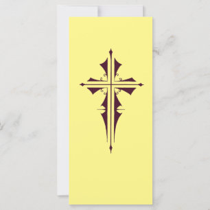 Königliche Purpurkreuz-Kunst Christi