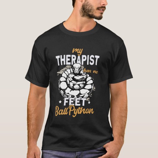Königliche Python-Einrichtungsdesign-Schlangengröß T-Shirt (Vorderseite)