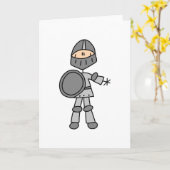 Königliche Ritter-Karte Karte (Gelbe Blume)