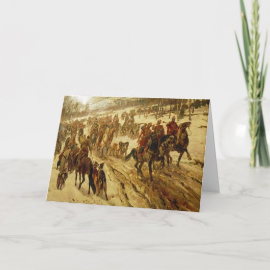 Königliche russische Jagd Karte (Vorderseite)